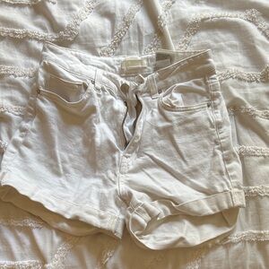 H&M White Women's Denim Shorts